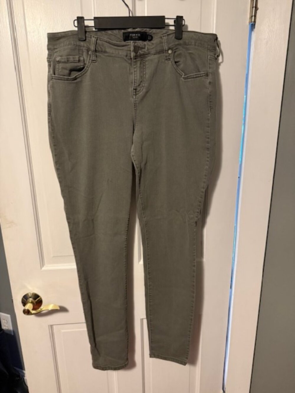 Torrid Tall Length Green Jeans
